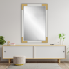 Chloette Iron Framed Vanity Wall Mirror