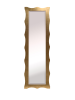 Harmony Scalloped Gold Leaf Full Length Mirror