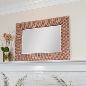 Weave Large Rectangle Wall Mirror