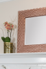 Weave Large Rectangle Wall Mirror
