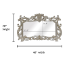 La Rue Horizontal Wall Mirror