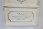 Angelique French Trumeau Stone White Wall Mirror