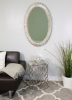 Lea Oval Accent Wall Mirror