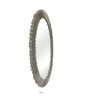 Lea Oval Accent Wall Mirror