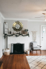 Stargazer Solid Wood Accent Wall Mirror