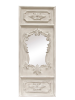 Angelique French Trumeau Stone Accent Wall Mirror