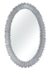 Lea Oval Decorative Accent Wall Mirror