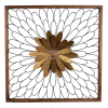 Rustic Black and Bronze 3D Floral Bloom Wall Art