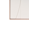 Minimalist Geo Brown Shadowbox Wall Art