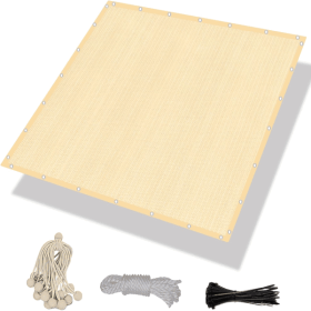 3'X6' Wheat HDPE Sun Shade Cloth