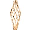 12PCS 49cm/19.3' Tall Crystal Wedding Flower Stand, Metal Wedding Centerpiece Vase, Gold Flower Holders Floral Display Rack for Tables Wedding Dinner