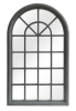 Arched Window Pane Mirror
