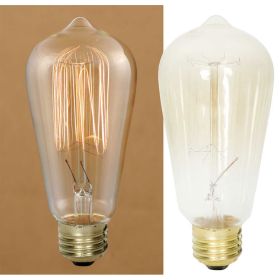Large 40 Watt Vintage Light Bulb (size: large)