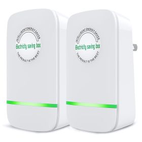 Power Saver Smart Home Portable Electricity Saving Box Digital Powerful Electricity Saving Device (Option: AU 2PCS)