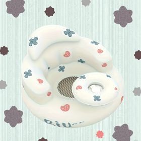 1pc Baby Sofa Chair, Plastic Wraparound Support Seat, Portable Rocking Chair for Infants Aged 3 Months+, Exercise Sitting & Standing, Spine Prote (Style: strawberry)